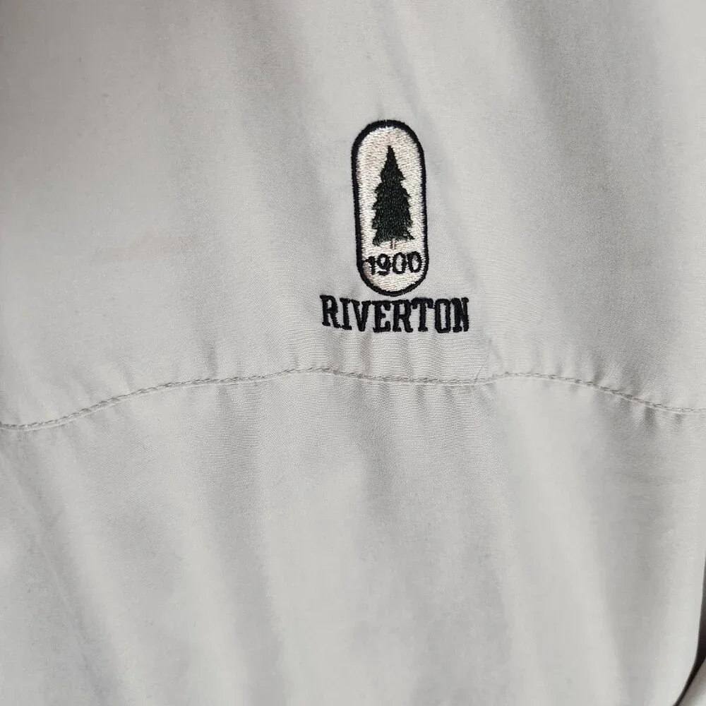 FootJoy FJ Windbreaker Shirt Men 2XL XXL Beige Golf Pullover Long Sleeve Outdoor - Picture 4 of 8